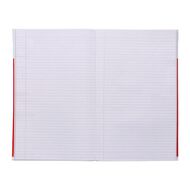 WS Exercise Book 2B6 7mm Ruled Hardcover 94 Leaf Red Red Mid