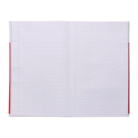 WS Exercise Book 2B6 7mm Ruled Hardcover 94 Leaf Red Red Mid