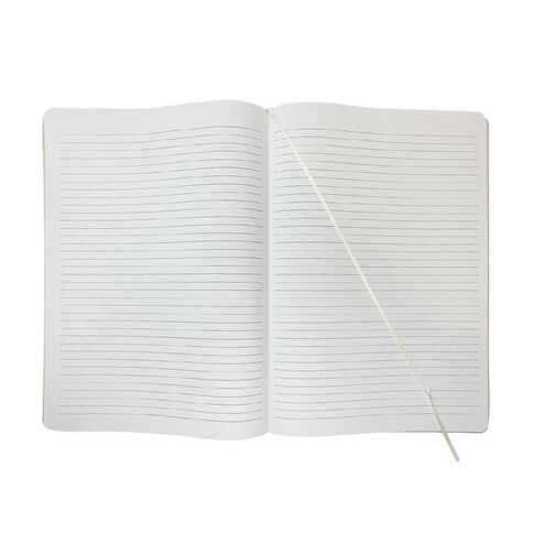Uniti Stationery Linen A4 Notebook Cream