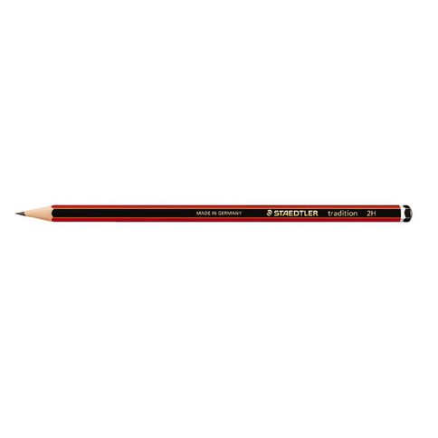 Staedtler Pencil Traditional 2H Black 12 Pack