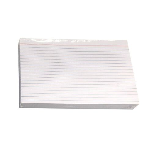WS Systems Card 100 Pack 203mm x 176mm White