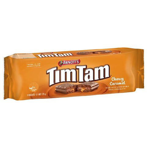 Arnott's Tim Tam Chewy Caramel 175g