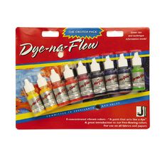 Jacquard Dye-Na-Flow Exciter Pack 9