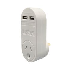 Jackson 2 Outlet USB Charger With Mains 2.1a