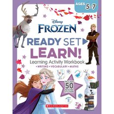 Disney Frozen: Ready Set Learn! Learning Workbook Ages 5 to 7