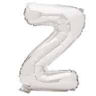 Artwrap Foil Balloon Z Silver 35cm