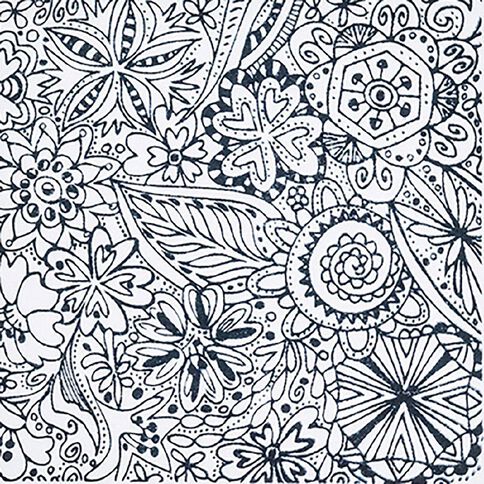 Cernit Texture Plate 9cm Flowers