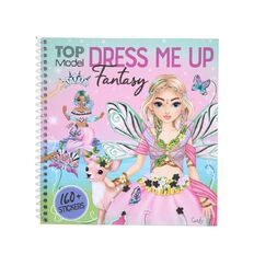 Artwrap Top Model Dress Up Fantasy Sticker Multi-Coloured