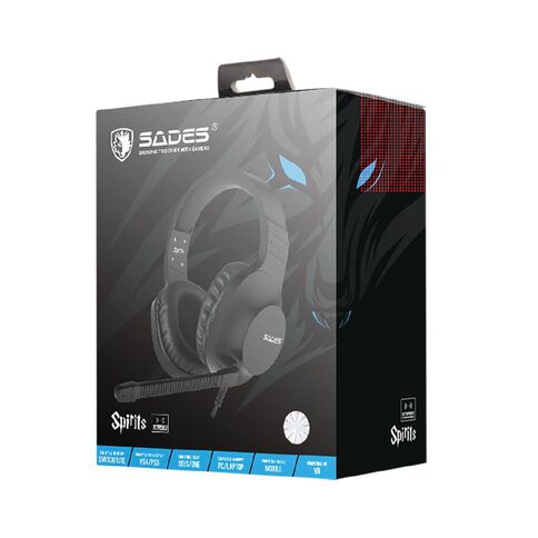 SADES Spirits Gaming Headset Black