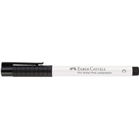 Faber-Castell Pitt Artist Pen Calligraphy White