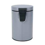 Living & Co Pedal Bin Grey 5L
