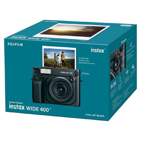 Fujifilm Instax Wide 400 Jet Black Camera
