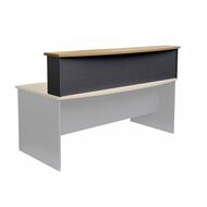 Firstline Reception Hob 1800 Beech/Ironstone