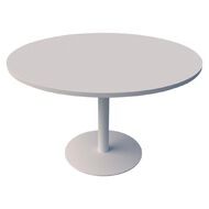 Classic Meeting Table White & Snow 1000 Diameter