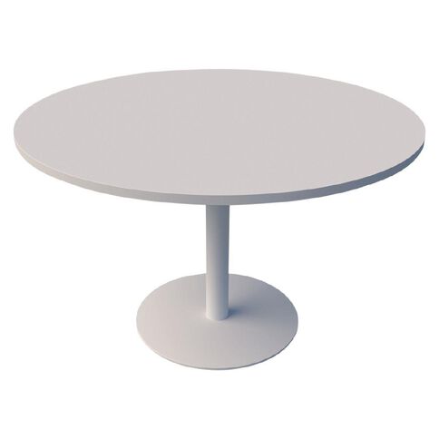 Classic Meeting Table White & Snow 1000 Diameter