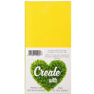 Create With DL Envelopes Metallic Gold 25 Pack
