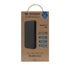 INTOUCH iPhone 13 Pro Max Milano Wallet Case Black