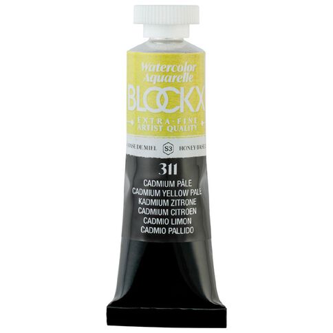 BLOCKX Watercolour Tube 15ml S3 311 Pale Cadmium Yellow