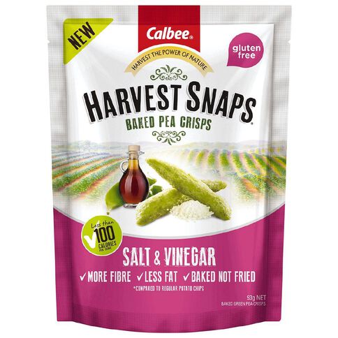 Calbee Harvest Snaps Salt & Vinegar 93g