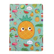 Kookie Pineapple A5 Notebook Green