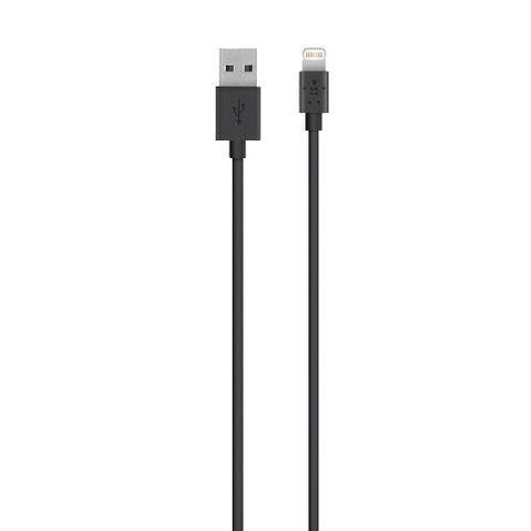 Belkin Lightning Cable 1 2m Black Warehouse Stationery Nz Belkin Lightning Cable 1 2m Black