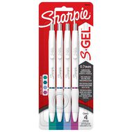 Sharpie S-Gel White 0.7mm Fashion 4 Pack