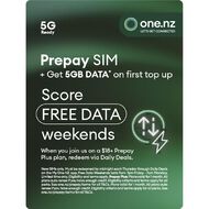 One NZ Prepay Triple Sim with Bonus 5GB