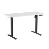 Living & Co Height Adjustable Desk 1200W White
