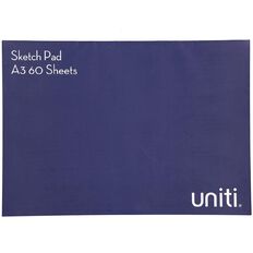 Uniti Sketch Pad 60 Sheets A3