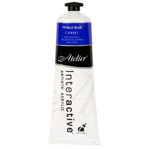 Atelier S1 Acrylic Paint Phthalo Blue 80ml