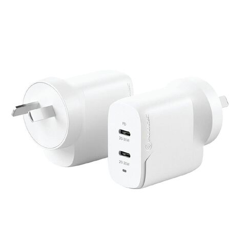 Alogic 2x40 Rapid Power 40W GAN Charger
