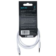 Tech.Inc Lightning to 3.5mm AUX Cable 1.5m White