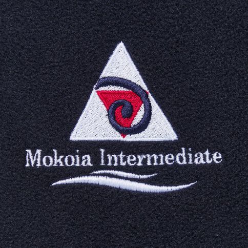 Schooltex Mokoia Intermediate New Polar Fleece Jacket with Embroidery