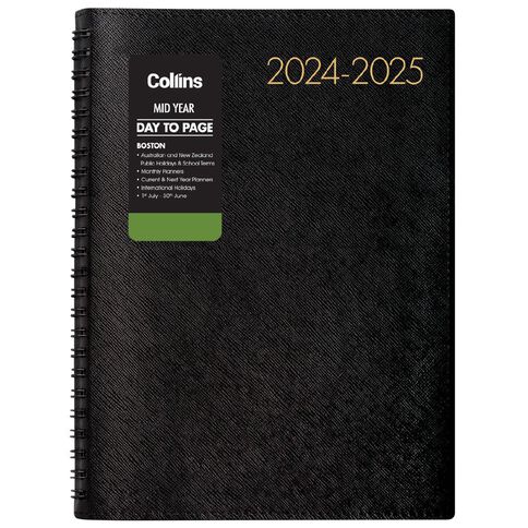 Collins Diary Mid Year Boston A51 Day Per Page 2026-2027