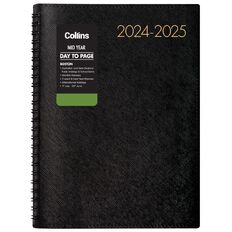 Collins Diary Mid Year Boston A51 Day Per Page 2024-2025