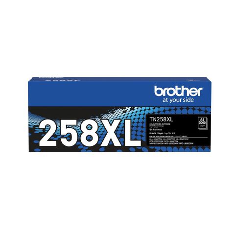 Brother TN258XLBK Toner Black 3000 Pages