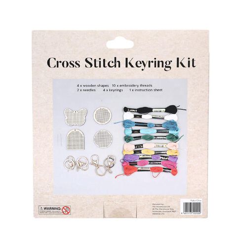 Cross Stitch Keyring Kit