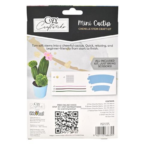 Uniti Adults Chenille Stem Kit Caladium
