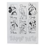 Mickey Mouse and Friends Art Canvas Paint Set