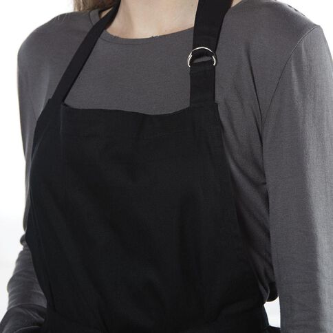 Living & Co Apron Black 70cm x 90cm