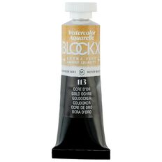 BLOCKX Watercolour Tube 15ml S1 113 Golden Ochre
