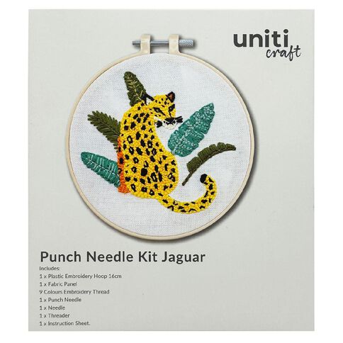 Uniti Punch Needle Kit Jaguar