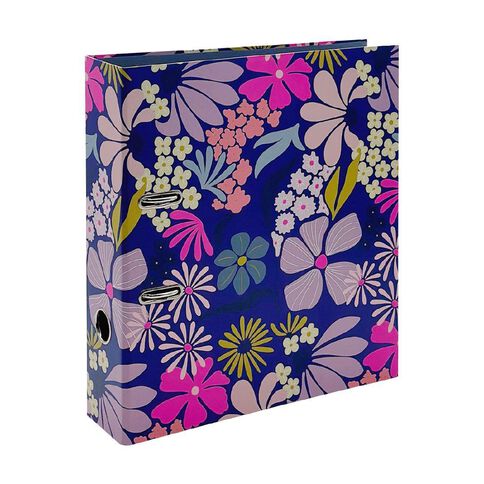 Uniti Floral Lever Arch Purple Mid A4