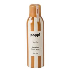 Poppi Foaming Body Wash 230ml Vanilla