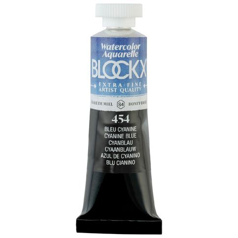 BLOCKX Watercolour Tube 15ml S4 454 Cyan Cyan