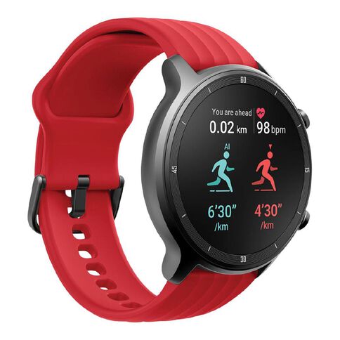 Ryze Flex Smart Watch Red + Blue
