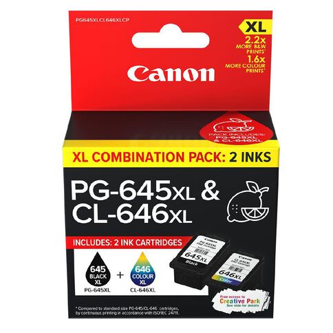 Canon Canon PG645XL and CL646XL Ink Cartridge Value Pack