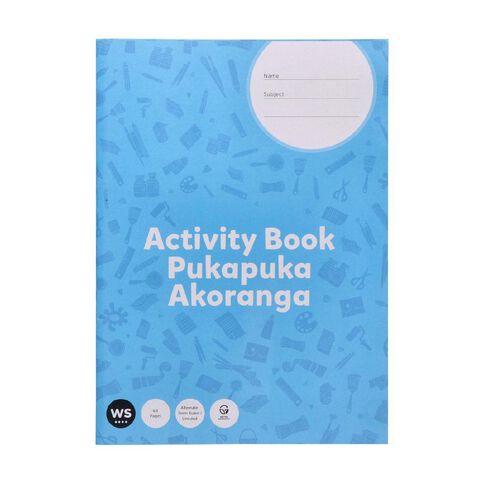 WS Everyday Activity Book Blue