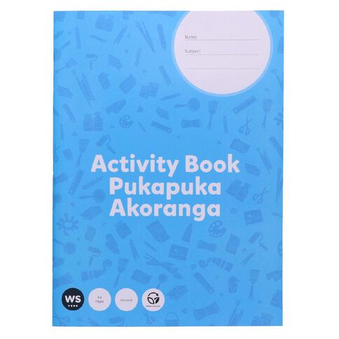 WS Everyday Activity Book Blue
