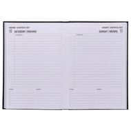 WS Mid Year Diary Black Date To Page A5 26-27